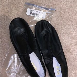 brand new black jazz shoes!